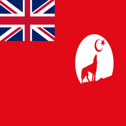 UK Colonized Turkey flag
