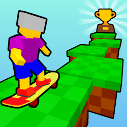 Game thumbnail for Skateboard Race Simulator