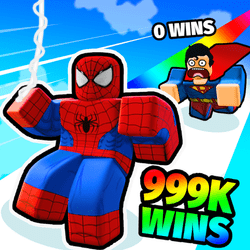 Game thumbnail for Super Hero Race Clicker