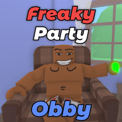 Game thumbnail for Escape Freaky Party Obby