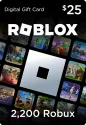 Robux $25 gift card